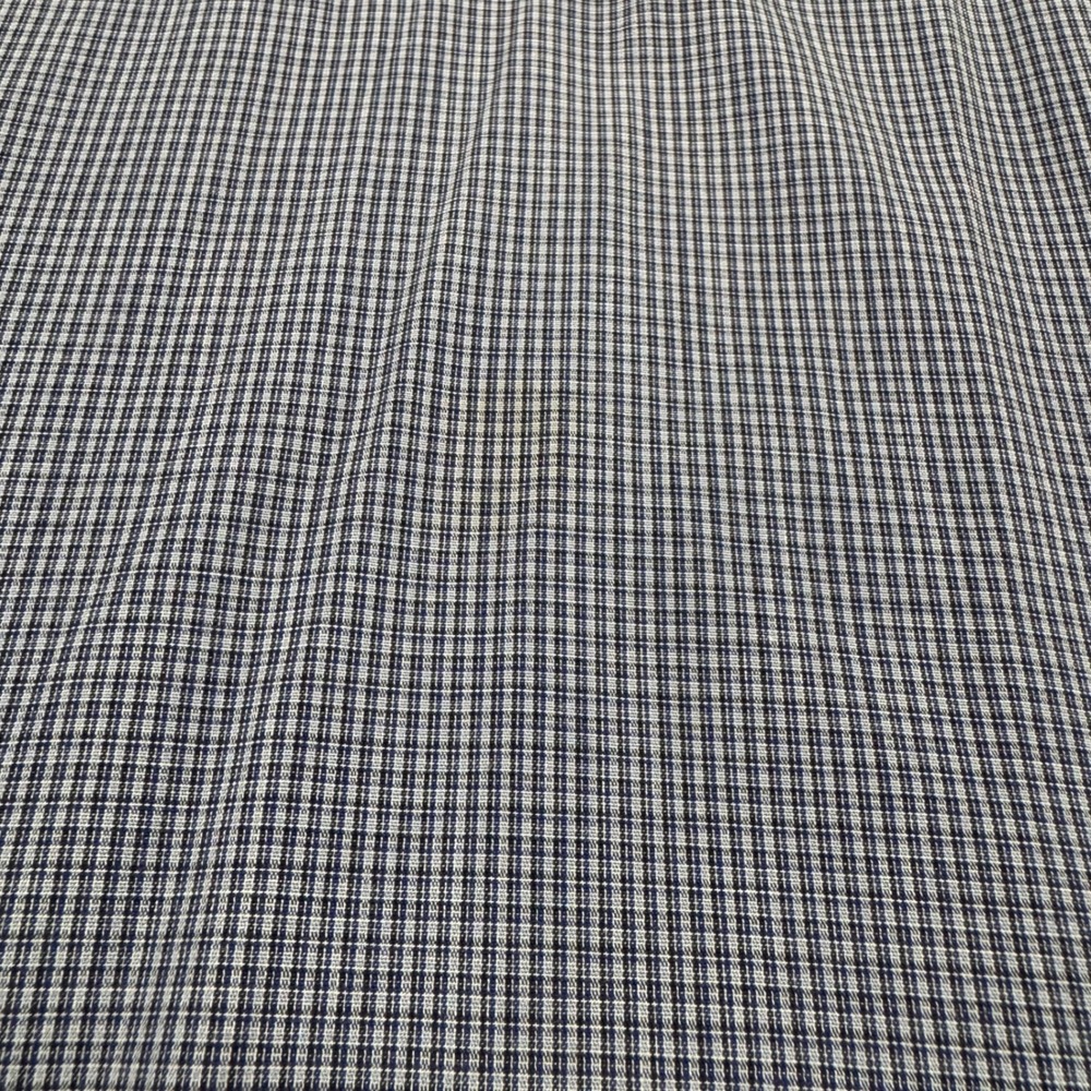 Ralph Lauren Yarmouth Shirt Mens 16 34/35 Blue‎ Micro Check Excellent Cotton LS - Picture 7 of 8